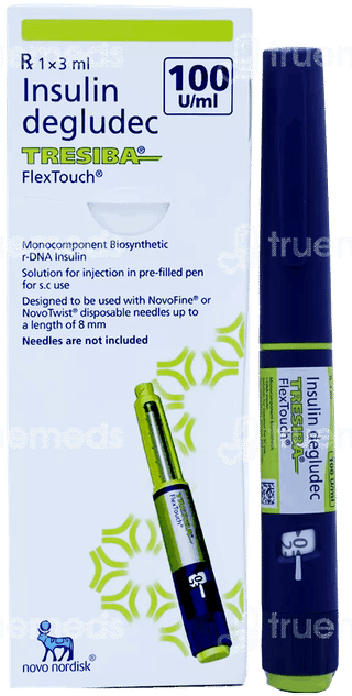 Tresiba Flextouch 100Iu Prefilled Pen 3Ml