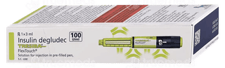 Tresiba Flextouch 100Iu Prefilled Pen 3Ml