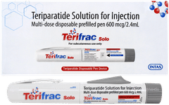 Terifrac Solo 600mcg Disposable Prefilled Pen  2.4ml