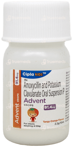 Advent 91.4Mg Tangy Orange Flavour Oral Drops 10Ml Advent 91.4Mg Tangy Orange Flavour Oral Drops 10Ml