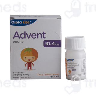 Advent 91.4mg Tangy Orange Flavour Oral Drops 10ml
