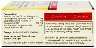 Alex P Paediatric Oral Drops 15ml