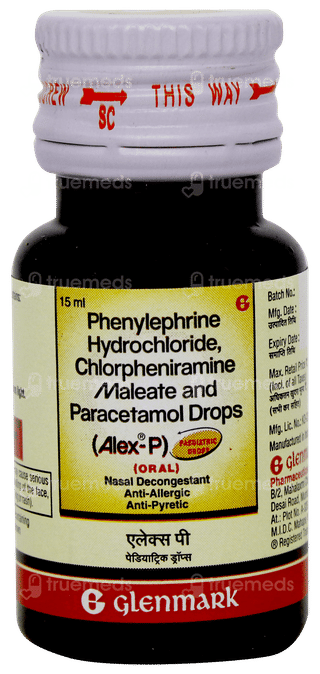 Alex P Paediatric Oral Drops 15ml