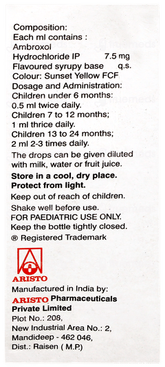 Ambrodil Oral Drops 15ml