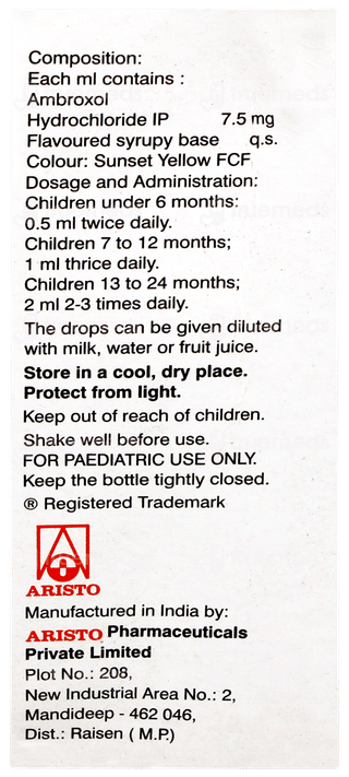 Ambrodil Oral Drops 15ml