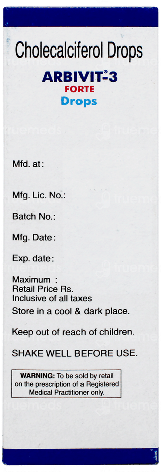 Arbivit 3 Forte Oral Drops 15ml