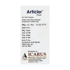Articlor 50 Mg Drops 10 Ml
