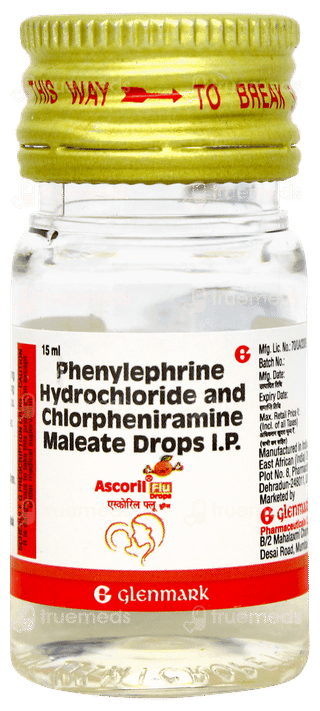 Ascoril Flu Oral Drops 15ml