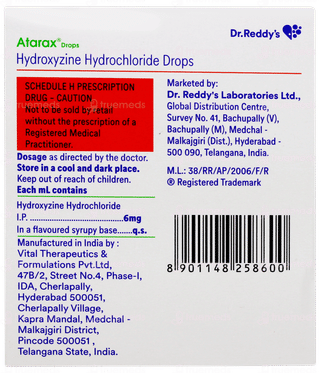 Atarax Oral Drops 15ml