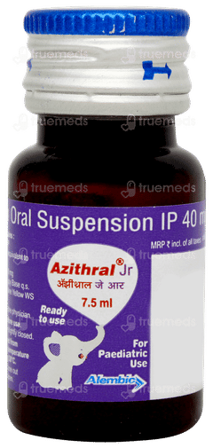 Azithral Jr Suspension 7.5ml Azithral Jr Suspension 7.5ml