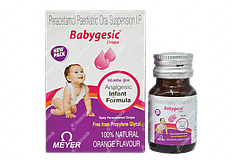 Babygesic Orange Falvour Oral Drops 15ml