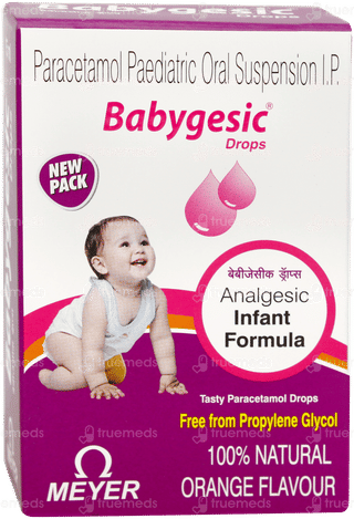 Babygesic Orange Flavour Oral Drops 15ml