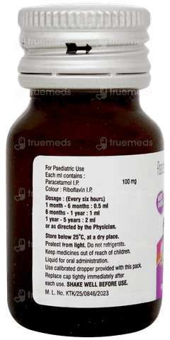 Babygesic Orange Flavour Oral Drops 15ml