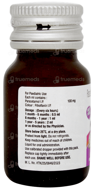 Babygesic Orange Flavour Oral Drops 15ml