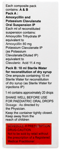 Bactoclav Oral Drops 10ml