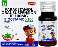 Biocetamol 100 Oral Drops 15ml