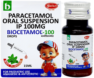 Biocetamol 100 Oral Drops 15ml