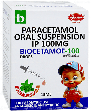 Biocetamol 100 Oral Drops 15ml