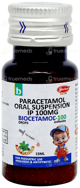 Biocetamol 100 Oral Drops 15ml