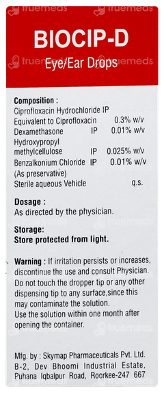 Biocip D Eye/ear Drops 10ml