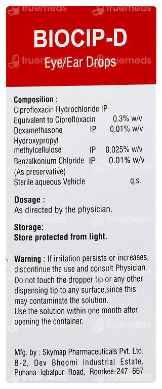 Biocip D Eye/ear Drops 10ml