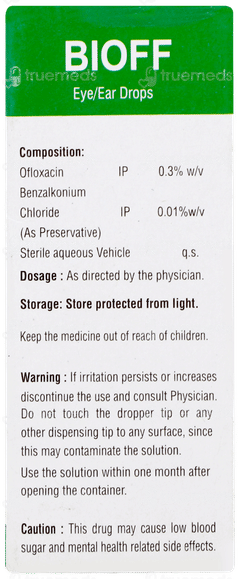 Bioff Eye/ear Drops 10ml