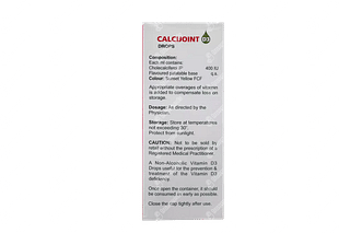 Calcijoint D3 400 IU Drops 15 ML