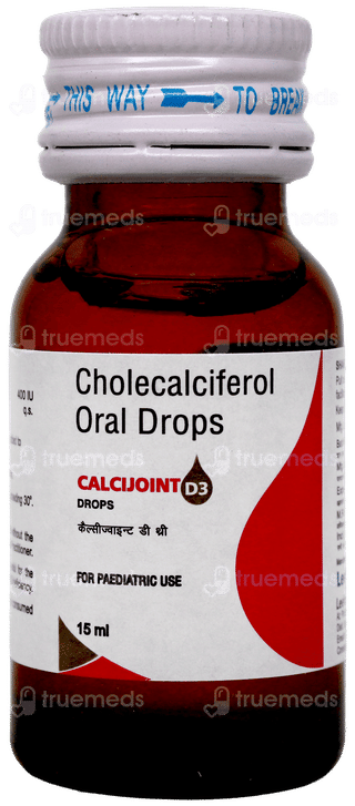 Calcijoint D3 Oral Drops 15Ml