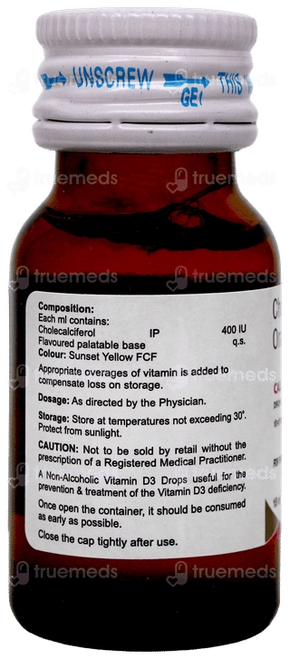 Calcijoint D3 Oral Drops 15Ml