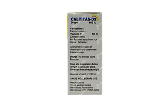 Calcitas D3 800 IU Drops 15 ML