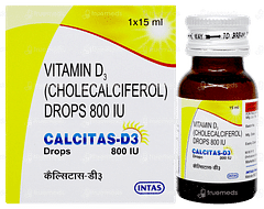 Calcitas D3 Oral Drops 15ml