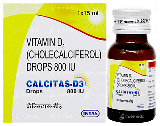 Calcitas D3 Oral Drops 15ml