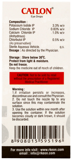 Catlon Eye Drops 10ml