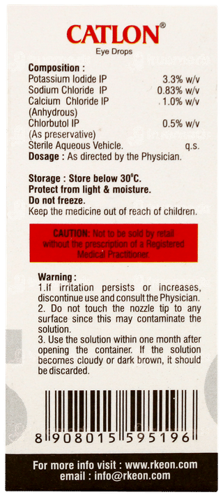 Catlon Eye Drops 10ml