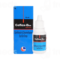Ceflox Dee Optic Eye/ear Drops 10ml