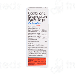 Ceflox Dee Optic Eye/ear Drops 10ml