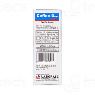 Ceflox Dee Optic Eye/ear Drops 10ml