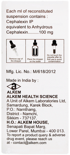 Cephalkem 100mg Oral Drops 10ml