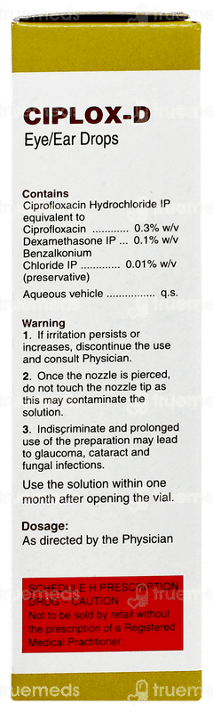 Ciplox D Eye/ear Drops 10ml