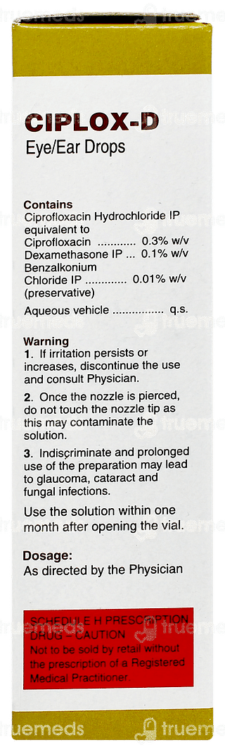 Ciplox D Eye/ear Drops 10ml