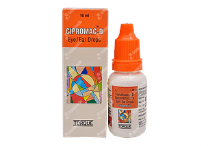 Cipromac D Eye/ear Drops 10ml