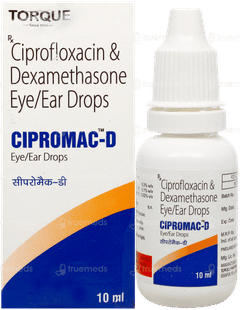 Cipromac D Eye/ear Drops 10ml Cipromac D Eye/ear Drops 10ml