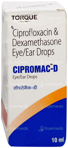 Cipromac D Eye/ear Drops 10ml Cipromac D Eye/ear Drops 10ml