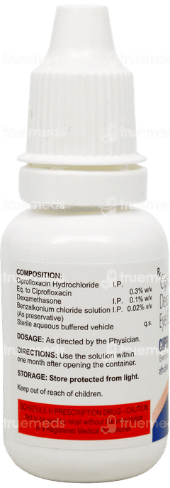 Cipromac D Eye/ear Drops 10ml Cipromac D Eye/ear Drops 10ml