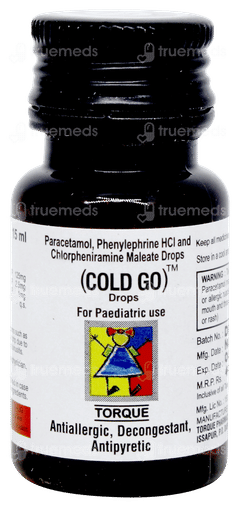 Cold Go Oral Drops 15ml
