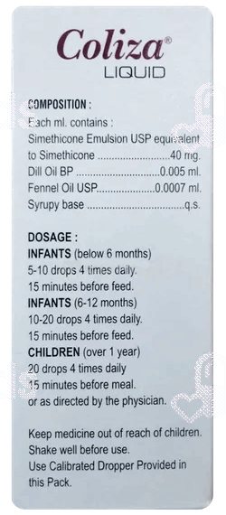 Coliza Oral Drops 30Ml