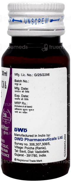 Coliza Oral Drops 30Ml