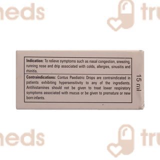 Contus Paediatric Oral Drops 15ml