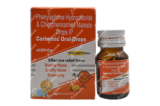 Coriminic Orange Flavour Oral Drops 15ml