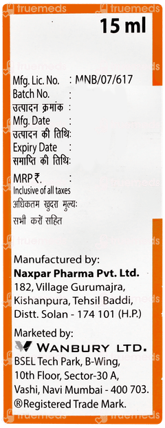 Coriminic Orange Flavour Oral Drops 15ml